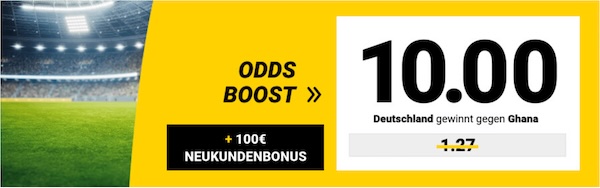 interwetten odds boost auf deutschland gewinnt gegen ghana