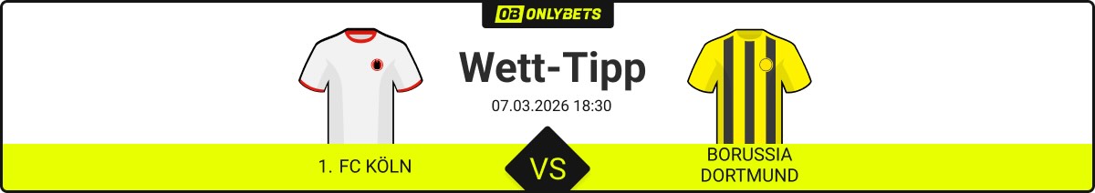 1 fc köln borussia dortmund wett tipp