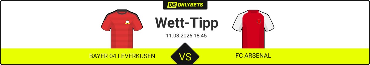 bayer 04 leverkusen fc arsenal wett tipp