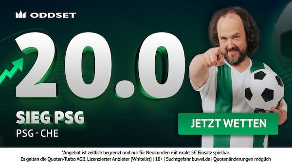 oddset quoten turbo auf sieg psg gegen chelsea