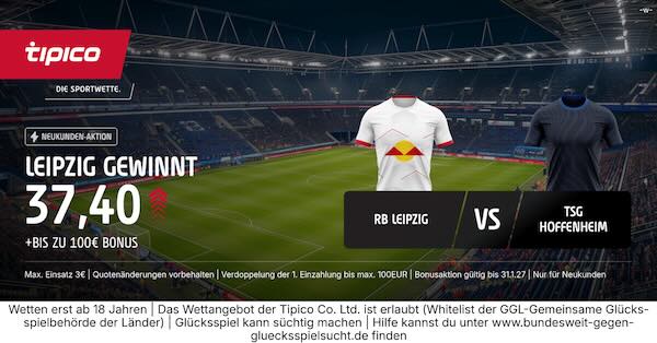 tipico boost auf leipzig gewinnt gegen hoffenheim