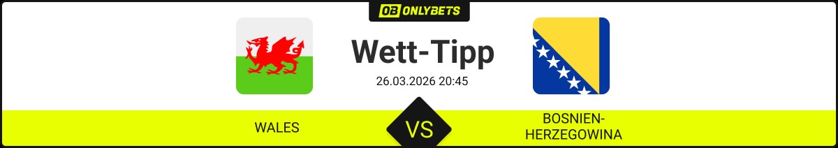 wales bosnien herzegowina wett tipp