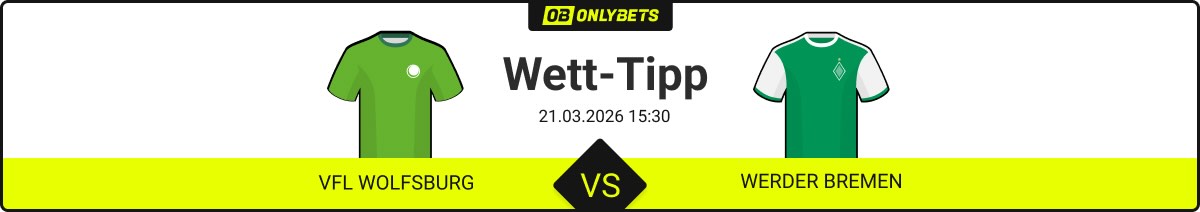 vfl wolfsburg werder bremen wett tipp