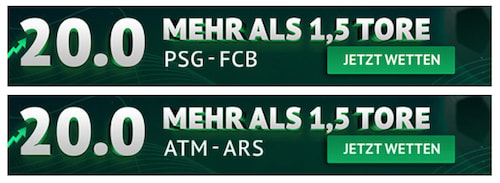 ODDSET CL Halbfinale, 28.4.