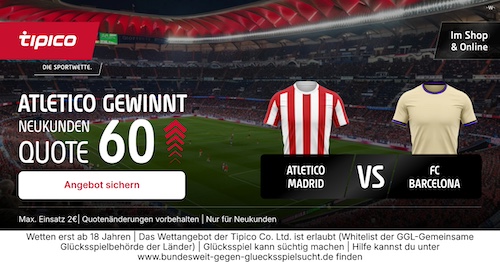 Atletico Boost Tipico, 14.4.