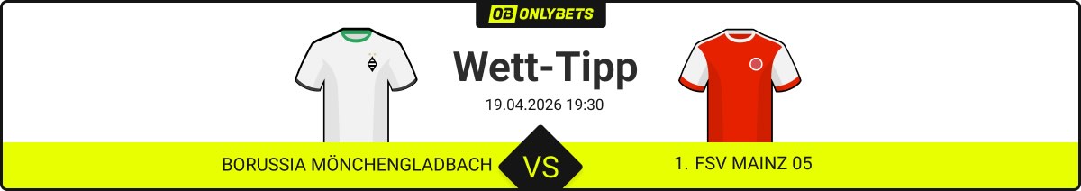 borussia mönchengladbach 1 fsv mainz 05 wett tipp