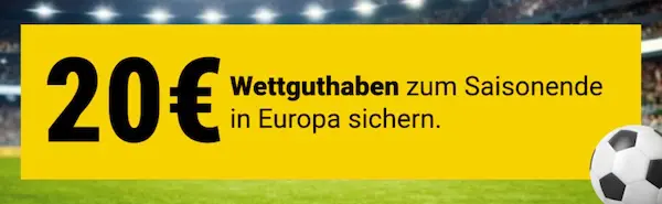 interwetten verschenkt 20 euro wettguthaben zum europapokal finale