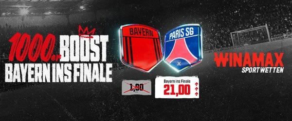 winamax boost auf bayern zieht gegen psg in das cl finale ein