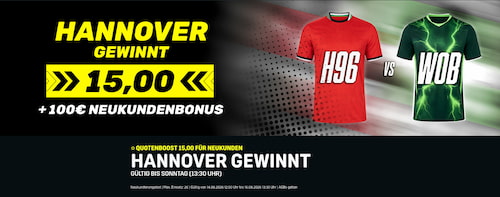 DAZN Bet Boost Quote 15,0 H96