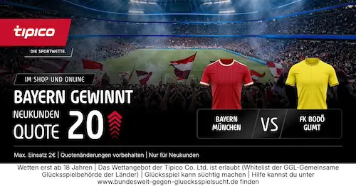 Bayern Boost Tipico UCL 10.9.