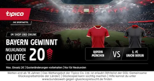Bayern Boost Quote 20,0 18.9.