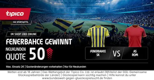 Fenerbahce Boost Tipico UCL 10.9.