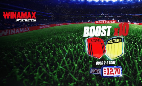 winamax bayern bodö glimt boost auf über 2,5 tore