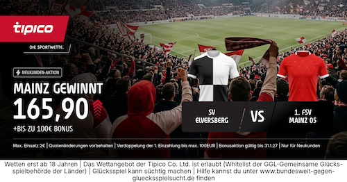 Mainz 05 Boost Tipico 30.10.