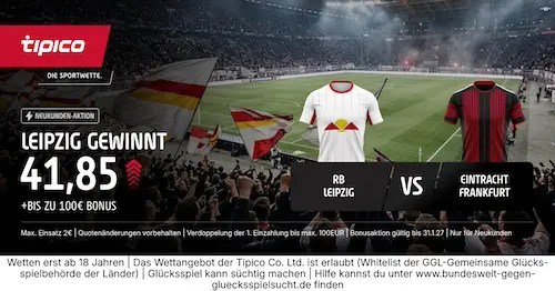 Tipico Boost 10.10. RB Leipzig