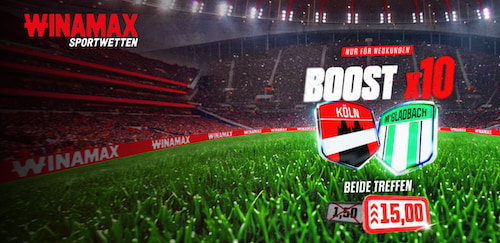 Winamax Boost 10x Köln BMG 11.10.